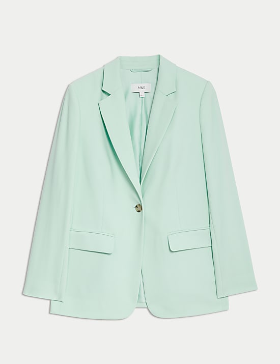 Relaxed Single Breasted Blazer