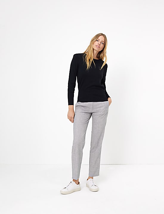 Straight Leg Trousers
