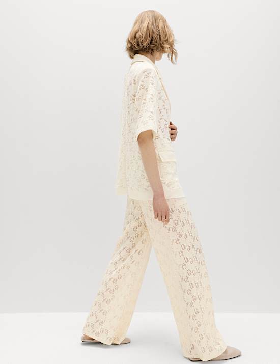 Lace Short Sleeve Jacket