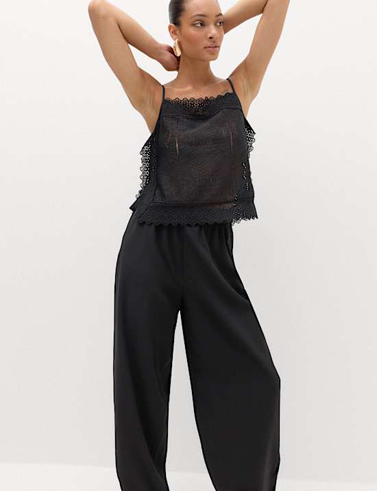 Relaxed Balloon Trousers