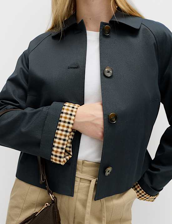 Pure Cotton Short Car Coat