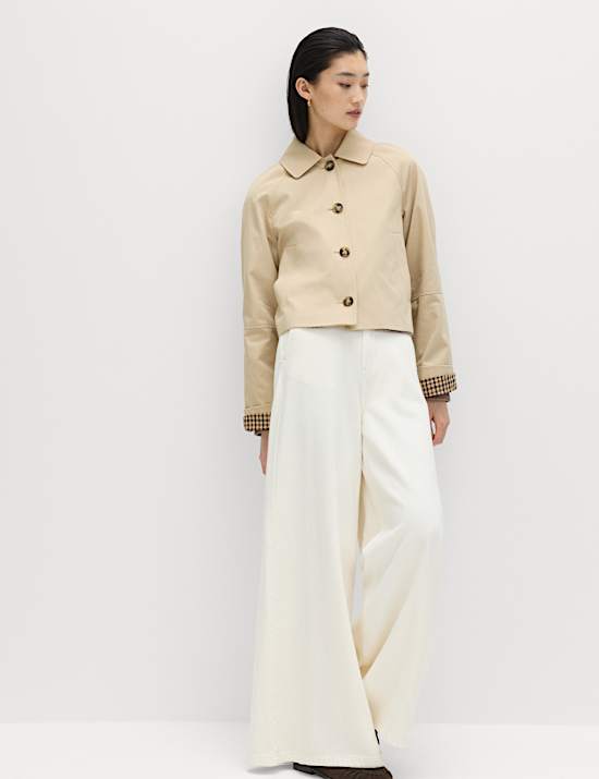 Pure Cotton Short Car Coat