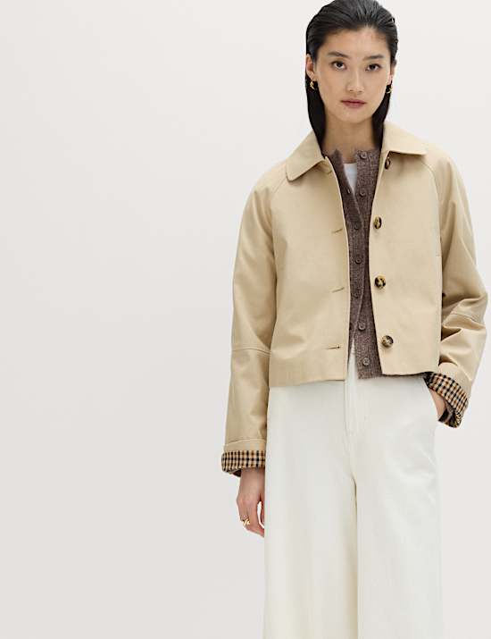 Pure Cotton Short Car Coat