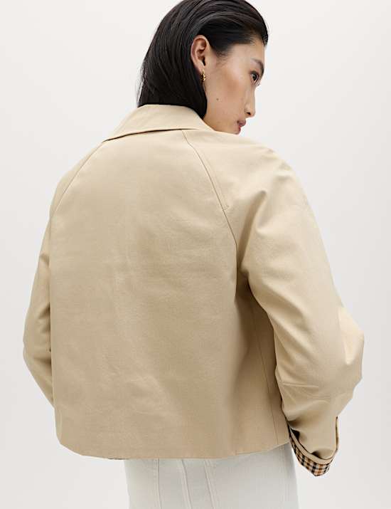 Pure Cotton Short Car Coat