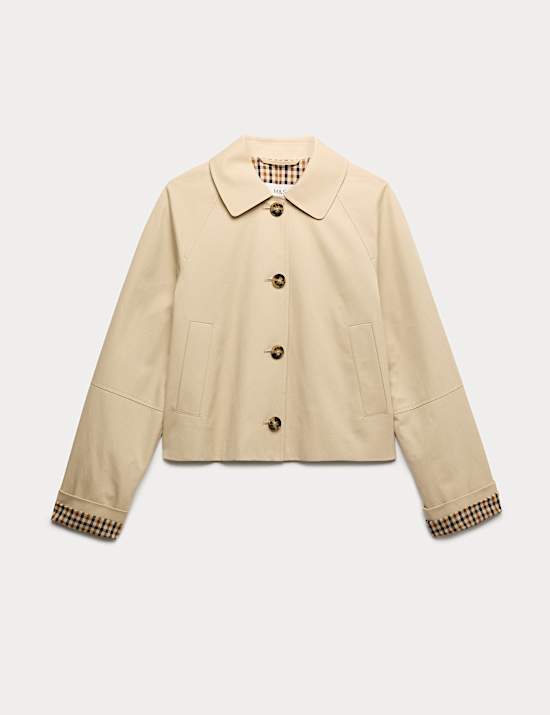 Pure Cotton Short Car Coat