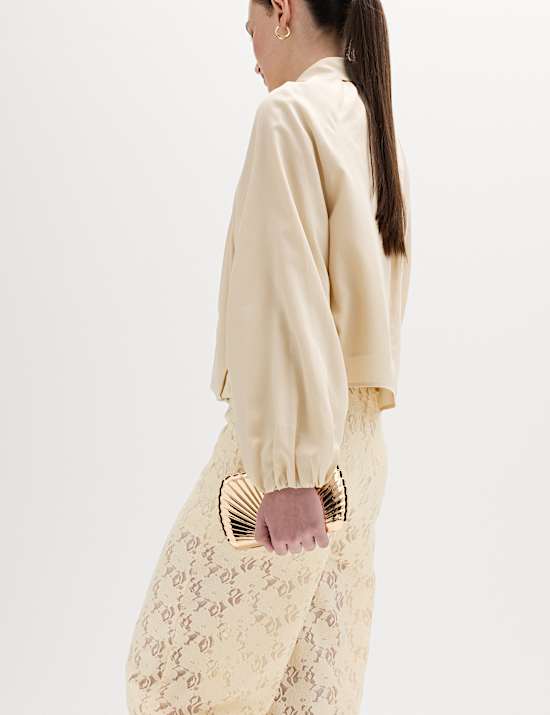Lace Wide Leg Trousers