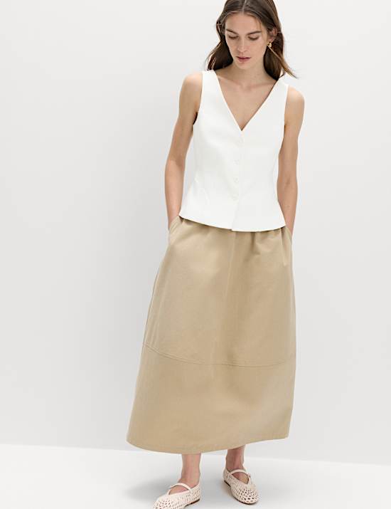 Waisted Single Breasted Waistcoat