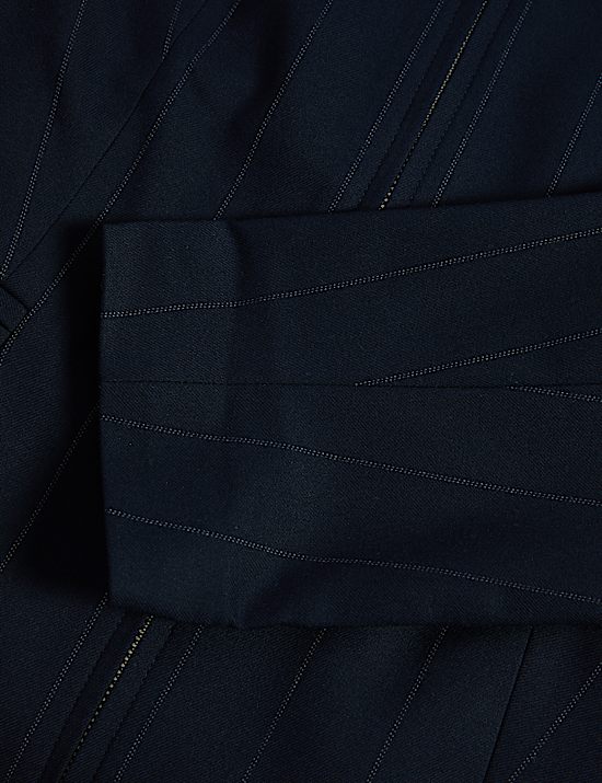 Striped Zip Through Jacket