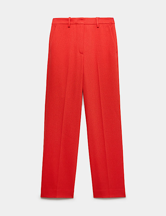 Twill-Hose mit geradem Bein