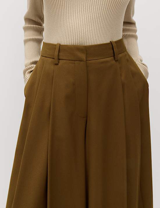 Pleat Front Culottes