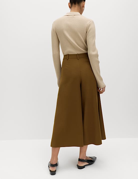 Pleat Front Culottes