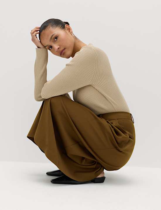 Pleat Front Culottes