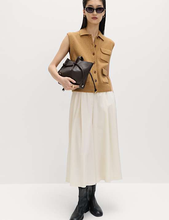 Pleat Front Culottes