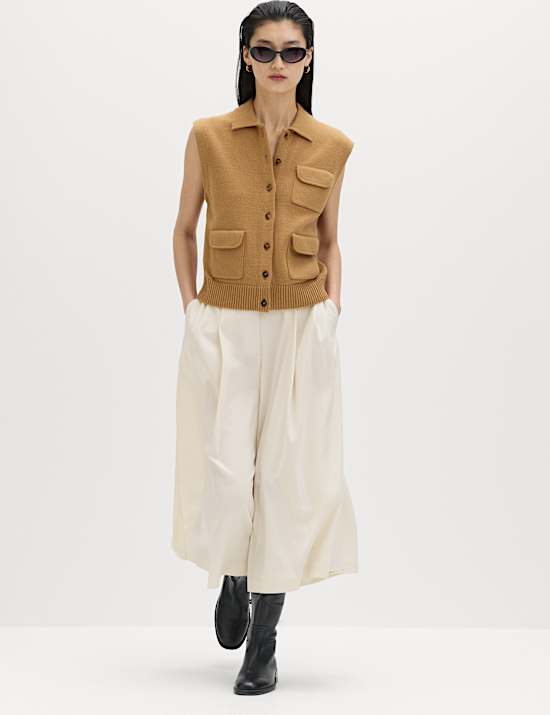 Pleat Front Culottes