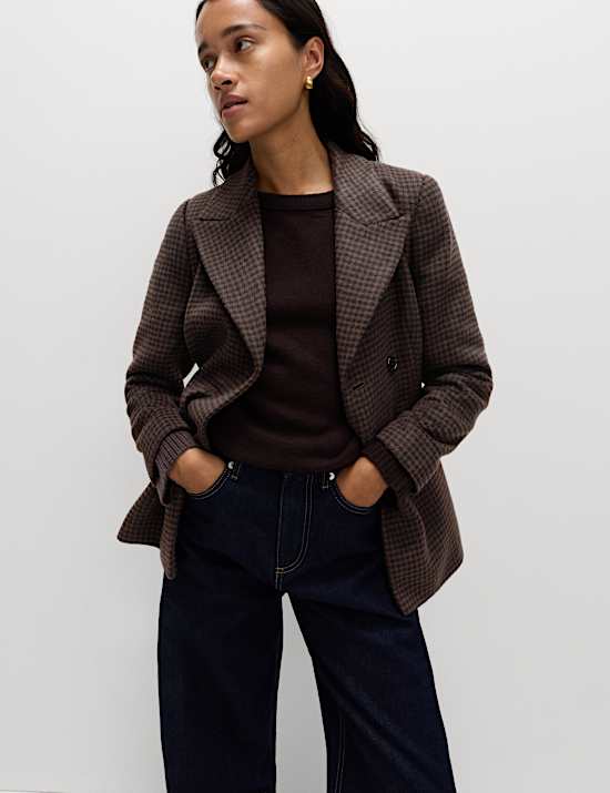 Jasje met microruitmotief