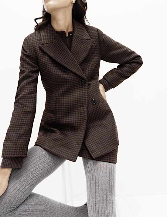 Jasje met microruitmotief