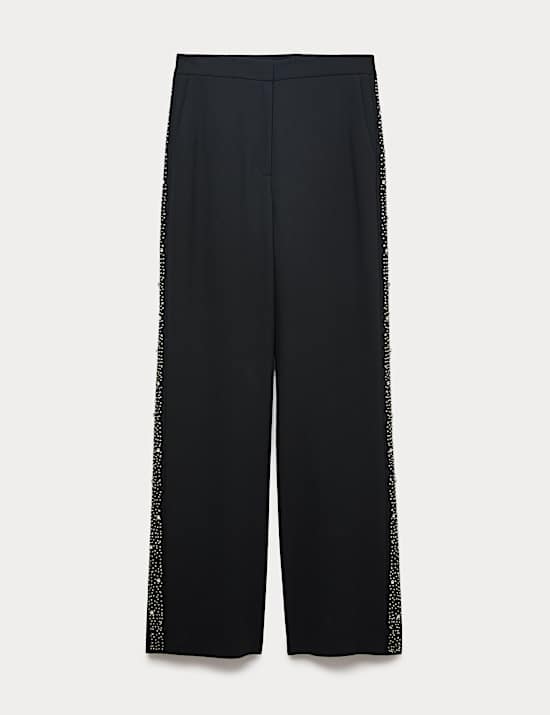 Embellished Side Stripe Trousers