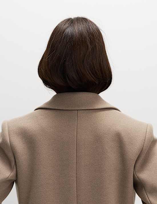 Single Breasted Longline Tailored Coat