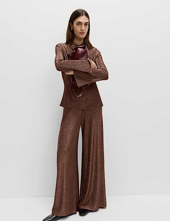 Sparkly Palazzo Trousers
