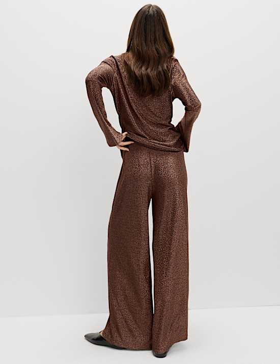 Sparkly Palazzo Trousers