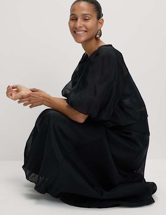 Midaxirock aus Organza