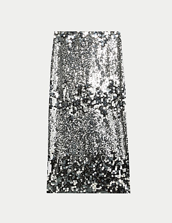 Sequin Midaxi Pencil Skirt