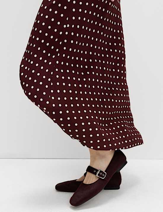 Polka Dot Midaxi Tea Dress