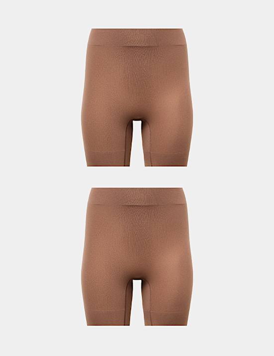 2 Pack Body Invisibles&trade; Anti-Chafe Shorts