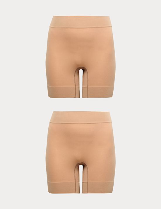 2 Pack Body Invisibles&trade; Anti-Chafe Shorts