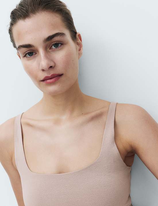 Secret Support&trade; Scoop Neck Bra Vest