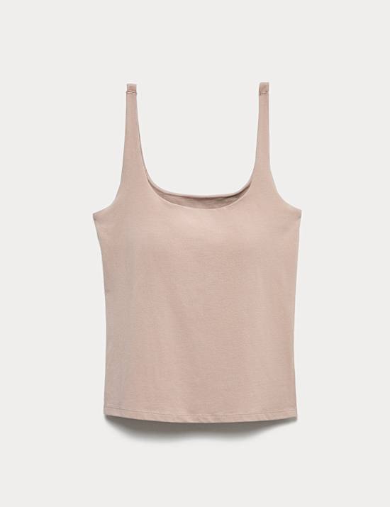 Secret Support&trade; Scoop Neck Bra Vest