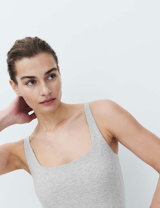 Secret Support&trade; Scoop Neck Bra Vest