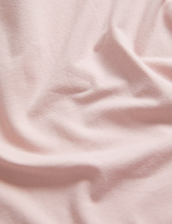 3pk Cotton Rich Lace Trim Vests