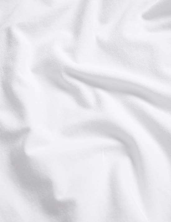 3pk Cotton Rich Lace Trim Vests