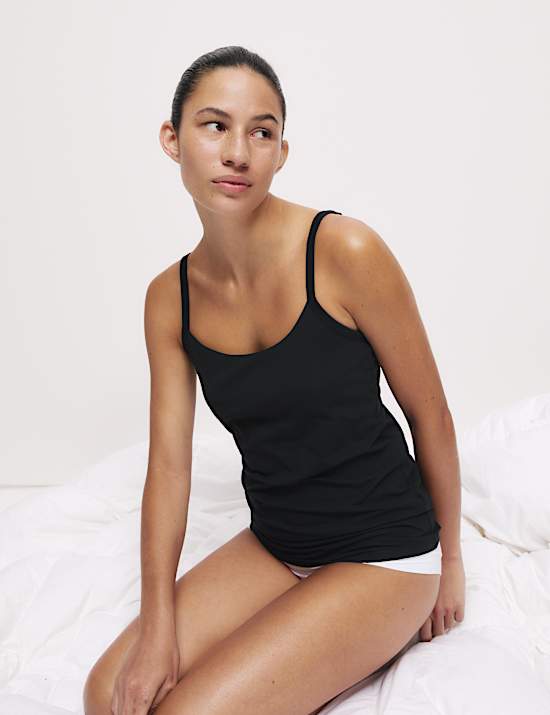 2pk Cotton Rich Secret Support™ Vests