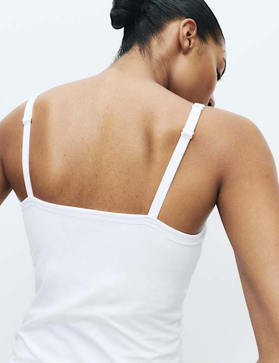 Lot de 2 maillots de corps en coton, dot&eacute;s de la technologie Secret Support&trade;