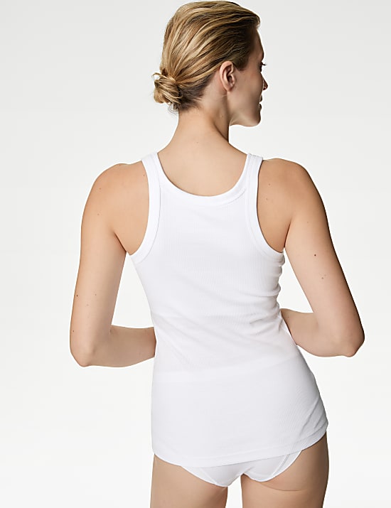 2pk Cotton Rich Secret Support™ Vests