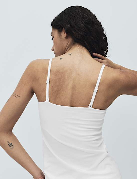 Cotton Rich Secret Support&trade; Bandeau Multiway Vest