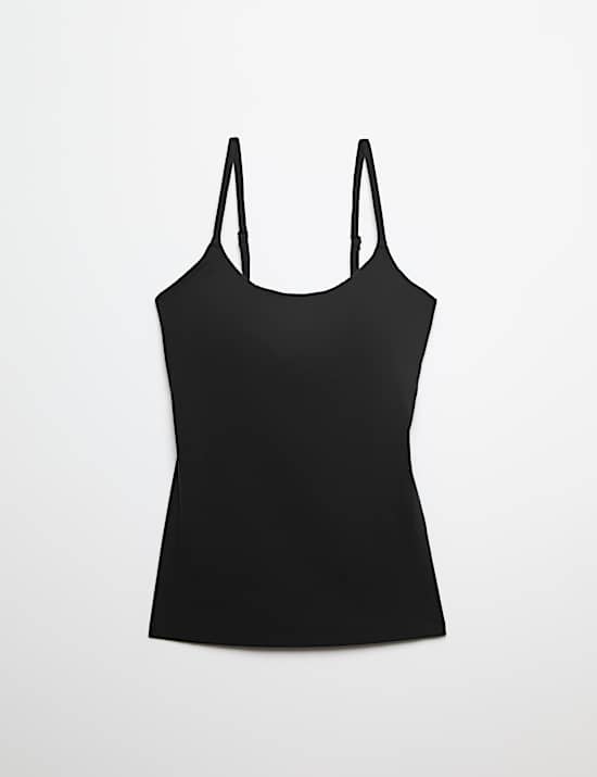 Body Soft&trade; Square Neck Cupped Vest