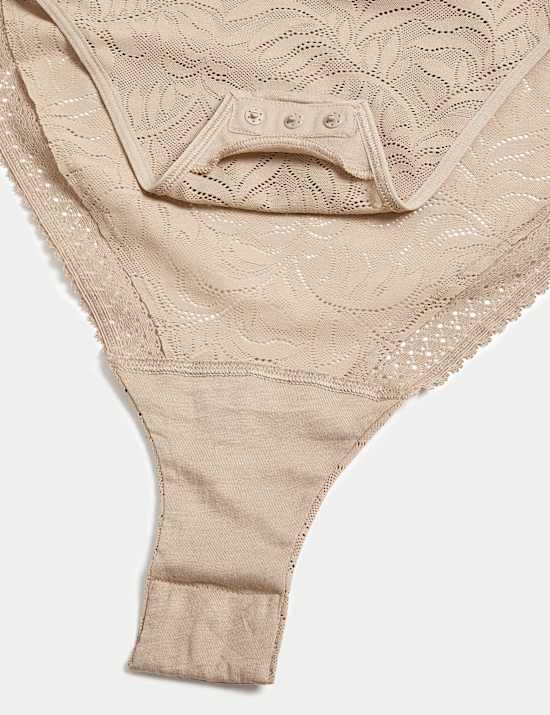 Light Control Flexifit&trade; Lace High Neck Body