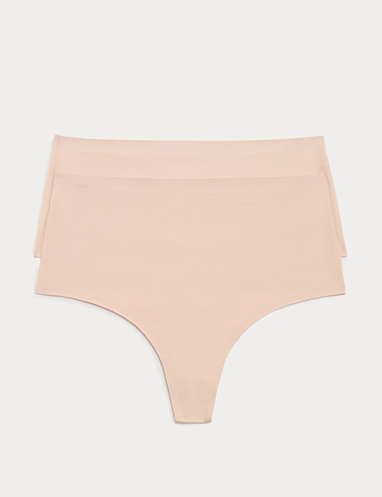 2 Pack Body Invisibles&trade; No VPL Shaping Thongs