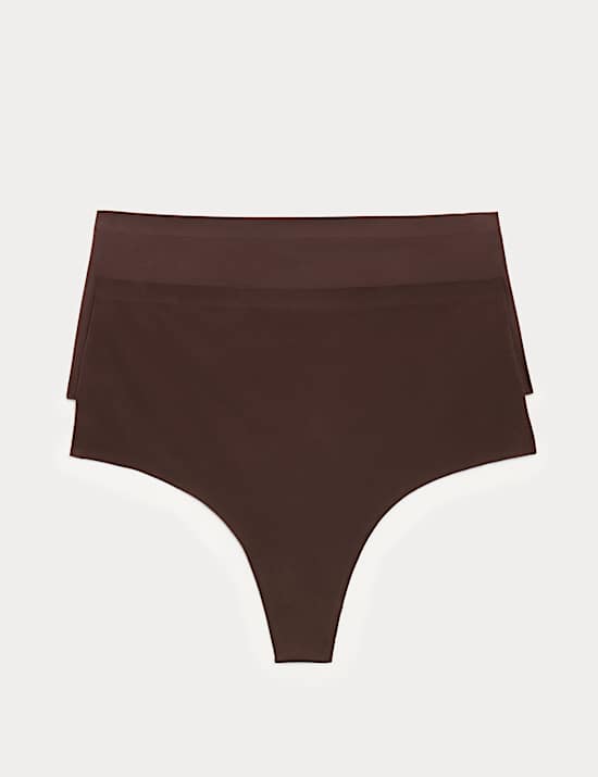2 Pack Body Invisibles&trade; No VPL Shaping Thongs