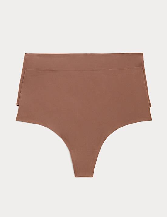 2 Pack Body Invisibles&trade; No VPL Shaping Thongs
