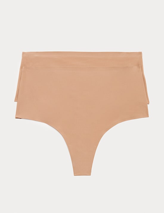 2 Pack Body Invisibles&trade; No VPL Shaping Thongs