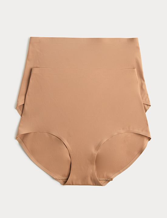 Lot de 2 culottes sculptantes Body Invisibles&trade; sans coutures apparentes