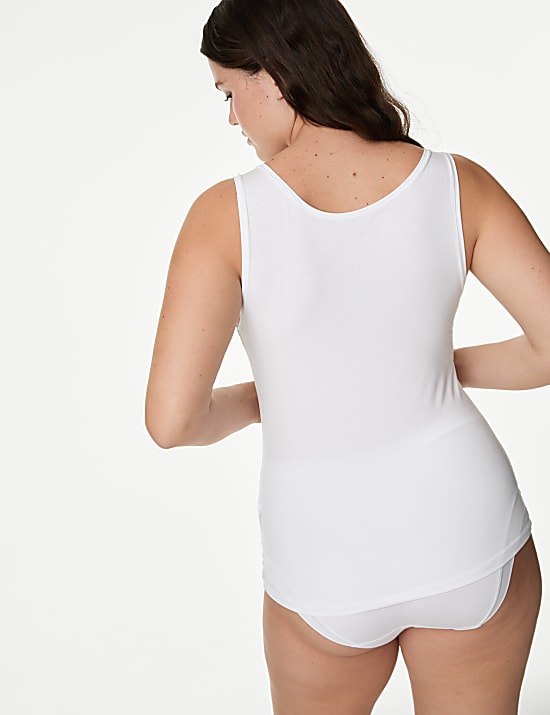2er-Pack Unterhemden mit hohem Modalanteil und Flexifit&trade;