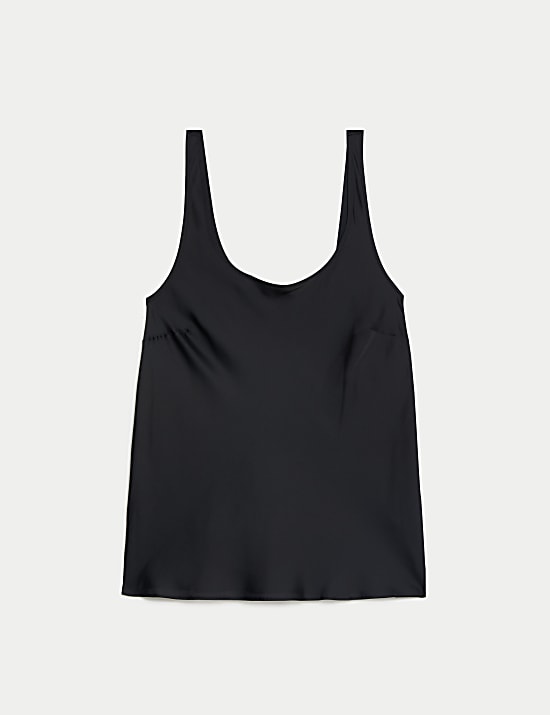 Satin Cool Comfort™ Built Up Shoulder Vest