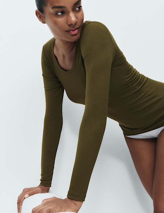 2pk Heatgen™ Thermal Ribbed Tops