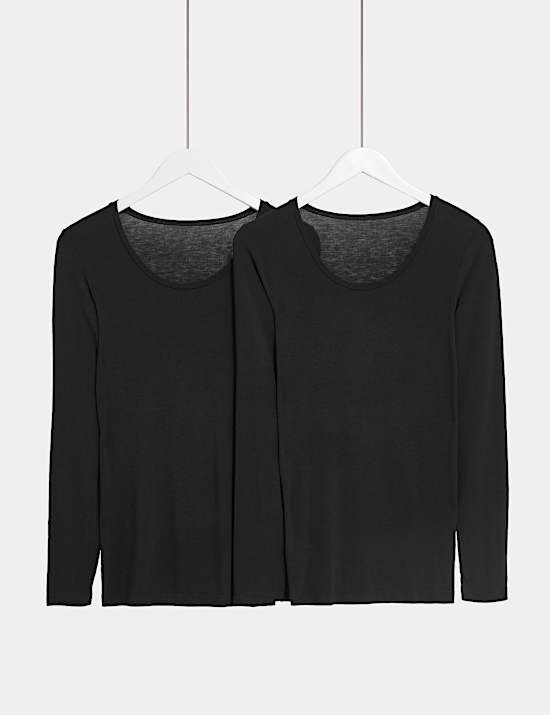 2pk Heatgen™ Thermal Long Sleeve Tops
