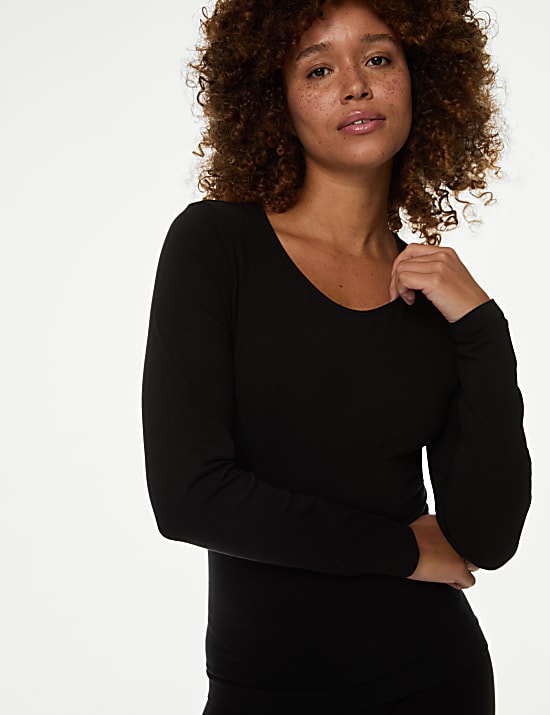 Μακρυμάνικη ισοθερμική μπλούζα shaping με Heatgen™